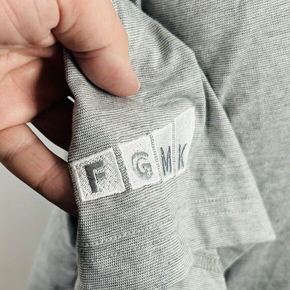 NWT Travis Mathew 2XL Sunnyvale Golf Polo Shirt Light Heather Gray Turks Caicos - Picture 5 of 6